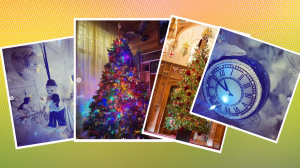 Звездные ёлки: как известные артисты, музыканты и спортсмены украшают свои дома к Новому году