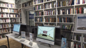 60 000 книг, а ещё электронное табло, интерактивная карта Красногвардейского района и 3D-принтер. Обновлённая библиотека «Ржевская»