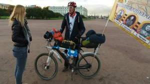Из Чапаевска до Петербурга на велосипеде. 2017 километров в честь столетия революции