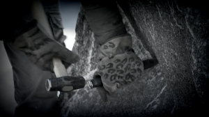 Современная наскальная живопись — послание вечности из Петербурга XXI века в проекте «Новые руины. Гранит»