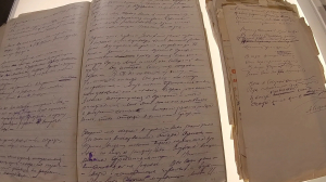 Истории из прошлого. В музее «Дорога Жизни» представили блокадный дневник, который волонтёры нашли в одном из частных домов Нижнего Новгорода