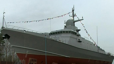 В Петербурге 5 мая спустят на воду малый ракетный корабль «Шквал»