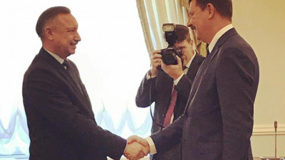 Врио губернатора Беглов встретился с мэром Таллина
