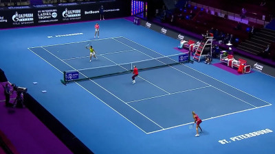В рамках St.Petersburg Ladies Trophy прошел второй день матчей за игру в четвертьфинале