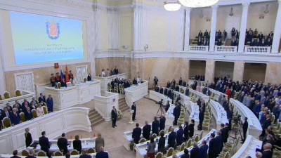 Вступление в должность губернатора Петербурга. Основные моменты
