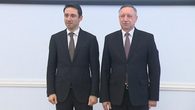 Александр Беглов и мэр Еревана обсудили сотрудничество в сфере фармацевтической промышленности