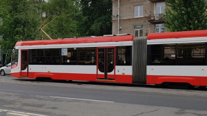 В Выборгском районе меняется расписание трамваев