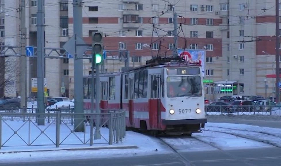На улице Академика Лебедева завершился ремонт трамвайных путей - tvspb.ru