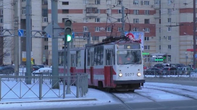 На улице Академика Лебедева завершился ремонт трамвайных путей