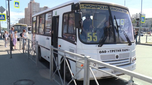 В Петродворцовом районе часть маршруток заменят социальные автобусы