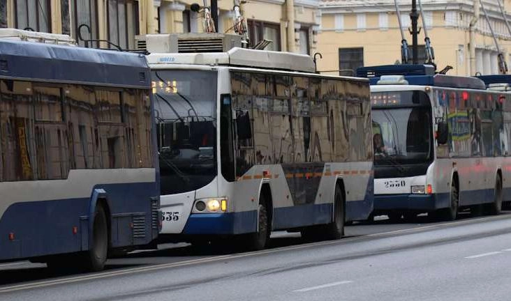 В понедельник изменятся маршруты движения троллейбусов № 3 и № 8 - tvspb.ru