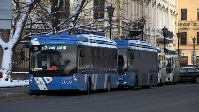 Петербургский «Горэлектротранс» в новом году приобретет 55 новых троллейбусов