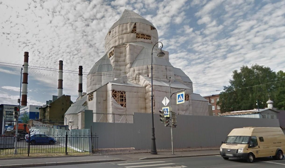 Церковь Божией Матери Милующей на Васильевском отреставрируют за 286 млн рублей - tvspb.ru