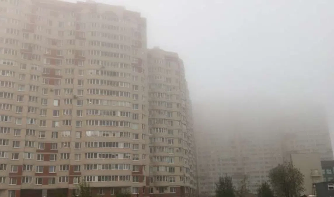Северная столица оказалась во власти тумана - tvspb.ru