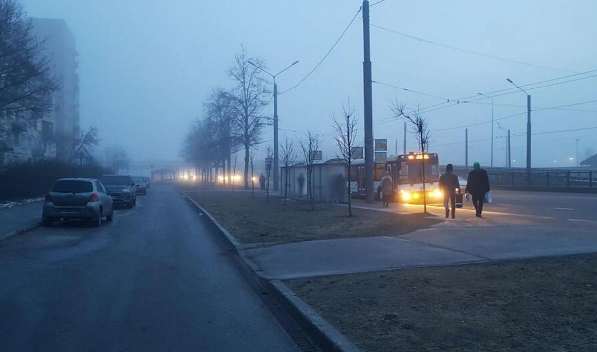 Петербург утром окутал туман - tvspb.ru