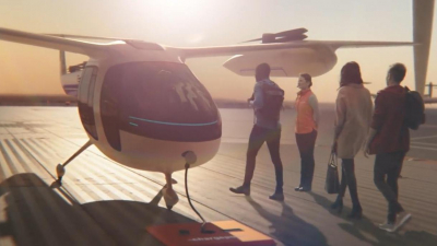 Uber представил концепт летающего такси