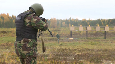 Сотрудникам ОМОН устроили внеплановую проверку на полигоне в Ленинградской области