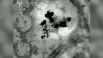 Опубликовано видео удара ВВС Израиля по сектору Газа