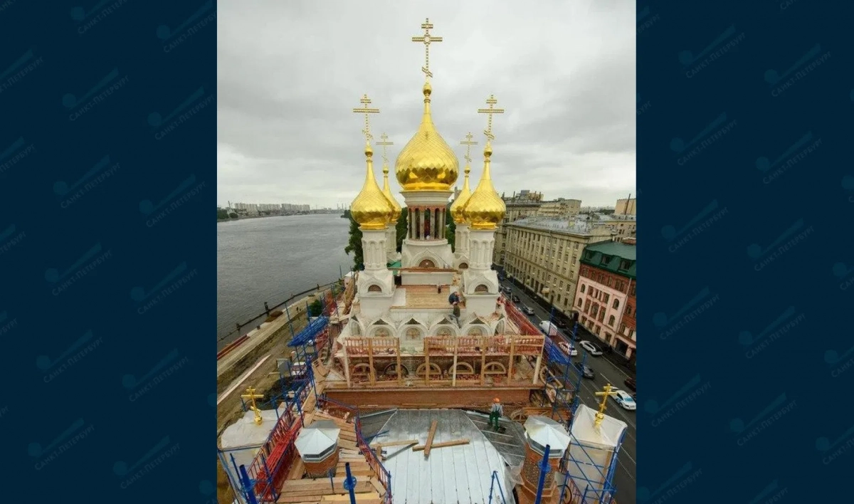 К Пасхе воссоздали три мозаики Скорбященского храма в Петербурге - tvspb.ru