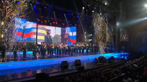 В БКЗ «Октябрьский» прошел праздничный концерт ко Дню защитника Отечества