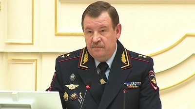 Видео: Доклад начальника петербургского Главка Сергея Умнова на заседании ЗакСа