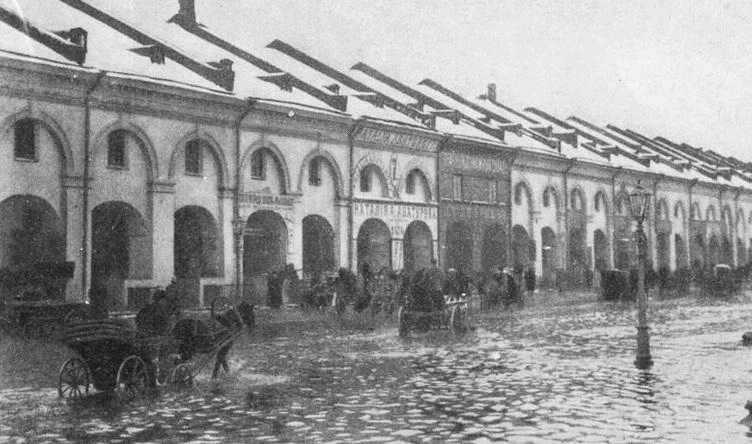 115 лет назад в Петербурге произошло наводнение, ставшее сюжетом для открыток - tvspb.ru