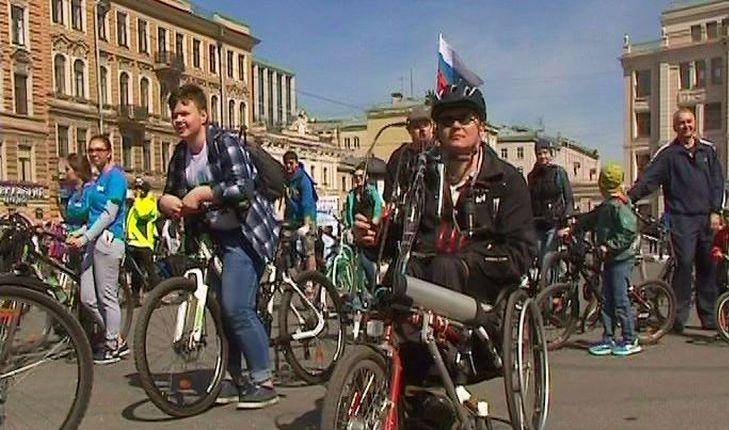 В Петербурге в очередной раз пройдет большой велопарад - tvspb.ru