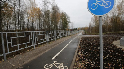 В Ленобласти открыли первую трансграничную велодорожку