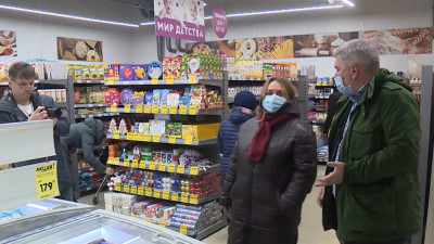 В Красногвардейском районе открылся продуктовый универсам «Верный»
