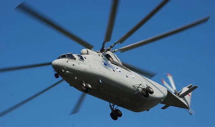 Модернизированный вертолет Ми-26Т2В совершил первый полет - tvspb.ru