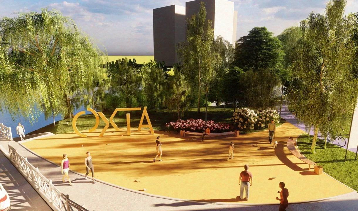 парк охта оккервиль санкт петербург