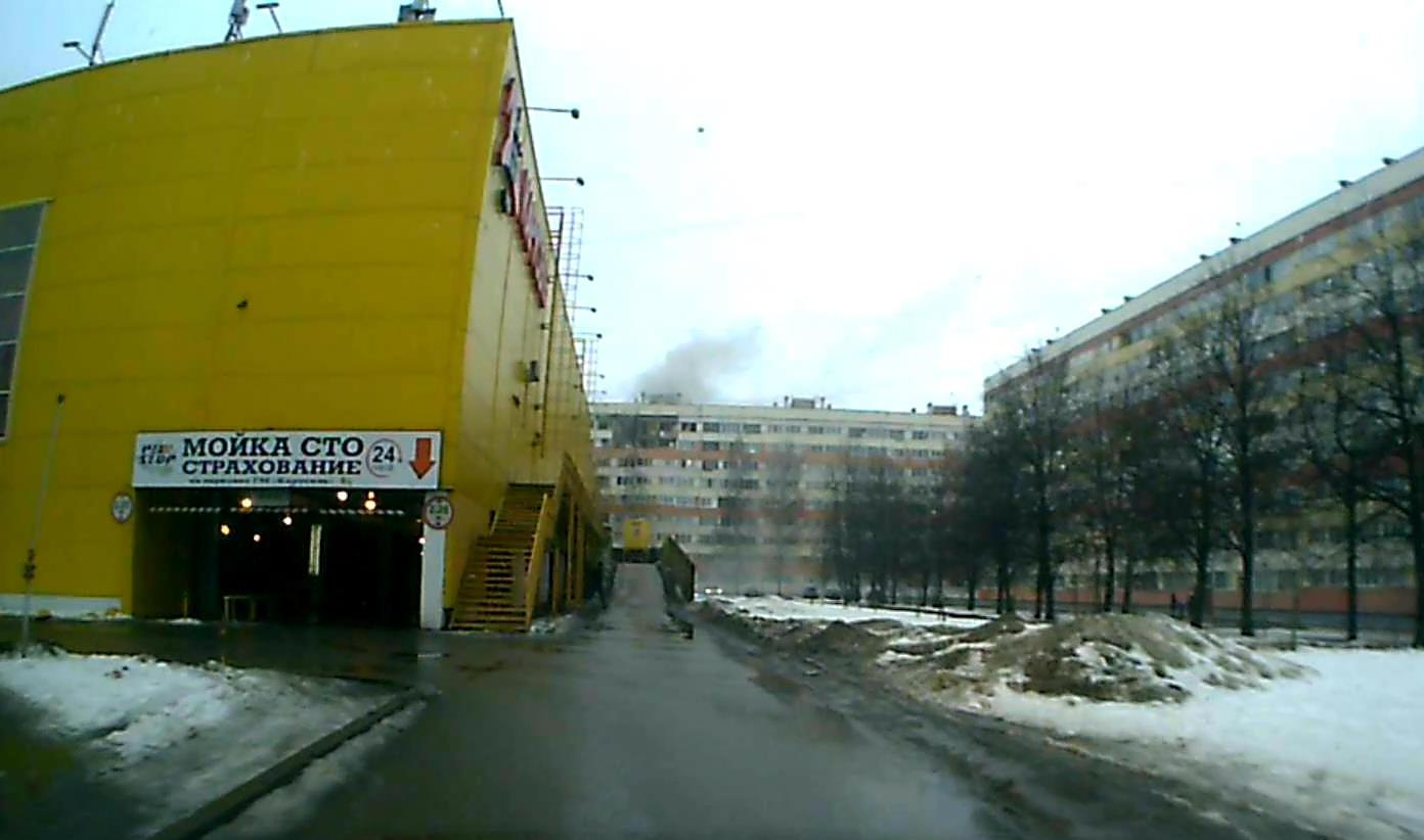 Взрыв газа в доме на проспекте Народного Ополчения попал в объектив  видеорегистратора | Телеканал Санкт-Петербург