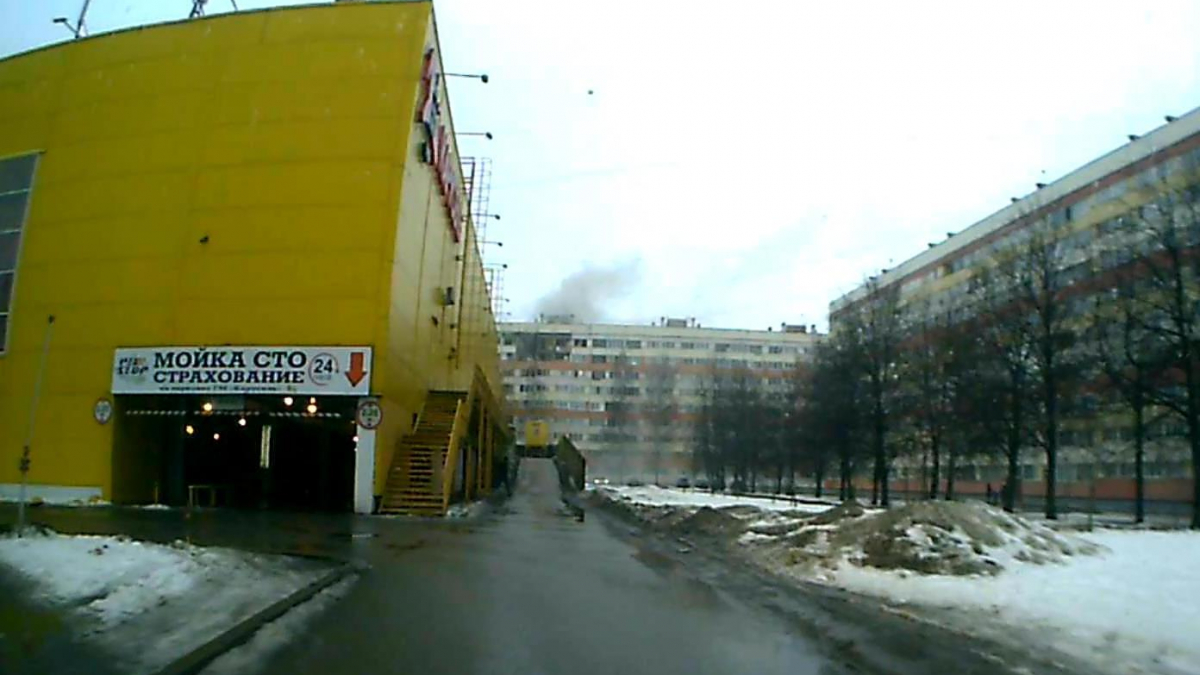 Взрыв газа в доме на проспекте Народного Ополчения попал в объектив  видеорегистратора | Телеканал Санкт-Петербург