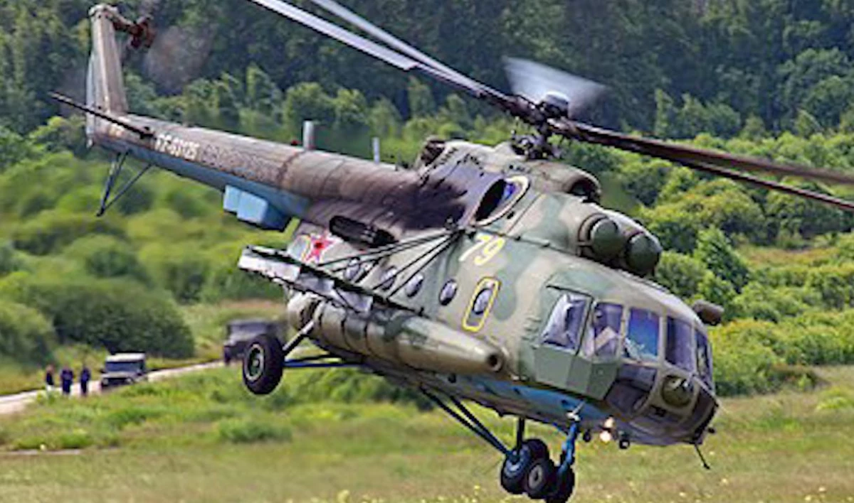 Под Саратовом упал военный вертолет Ми-8 - tvspb.ru