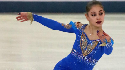 Как проходят домашние тренировки чемпионки Европы по фигурному катанию Алены Косторной