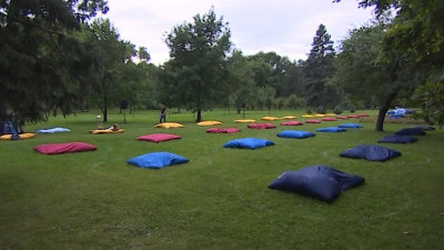 Перед матчем «Зенит» – «Спартак» в Приморском парке Победы проходит спортивная викторина