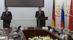 Визит главы МИД Германии в Петербург