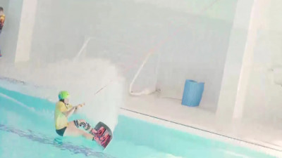 В Петербурге прошел зимний чемпионат по кабельному вейкборду