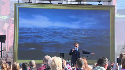 В Петропавловской крепости прошел большой праздничный концерт ко Дню города