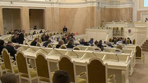 Заседание петербургского парламента