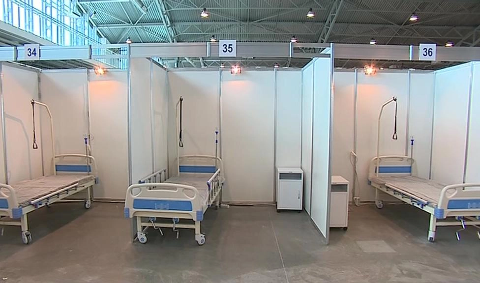 Для пациентов с коронавирусом оборудуют еще один павильон в «Ленэкспо» - tvspb.ru