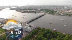 Завтра в Петербурге переменная облачность, вечером местами пройдут дожди