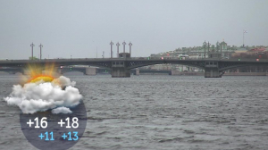 Завтра в Петербурге будет облачно с прояснениями