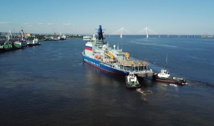 Построенный в Петербурге ледокол «Арктика» вошел в состав атомного флота - tvspb.ru