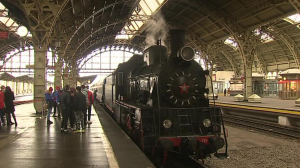 Передвижной музей на Витебском вокзале