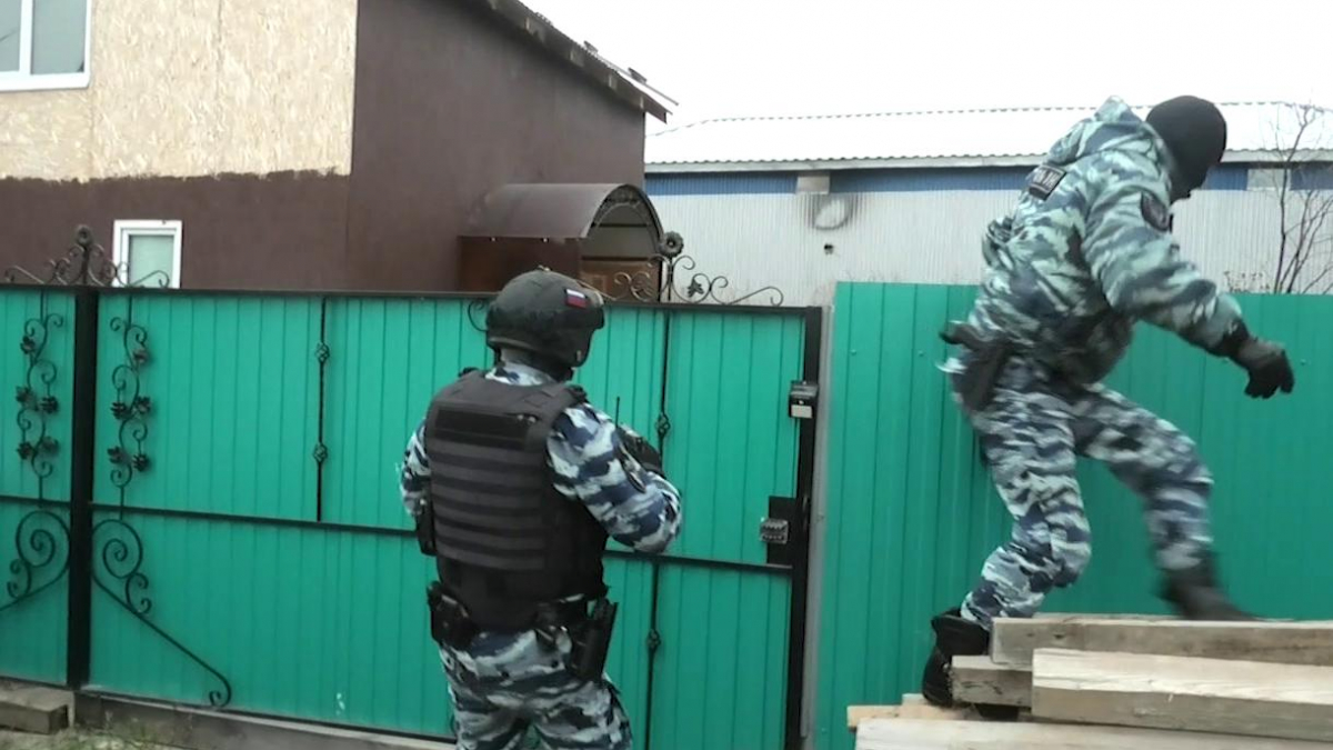 Задержание террориста в Казани