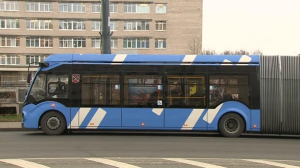 В Петербурге появился новый маршрут электробусов с динамической зарядкой