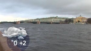 Во вторник в Петербурге пройдет дождь со снегом