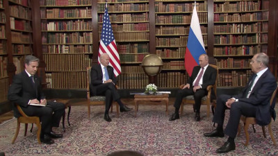 Владимир Путин и Джо Байден прибыли на виллу Ла Гранж