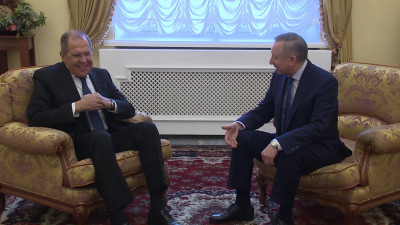 Александр Беглов и Сергей Лавров обсудили приграничное сотрудничество и международные проекты